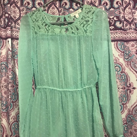 love, Fire Tops - Beautiful Turquoise Half Sleeve Shirt